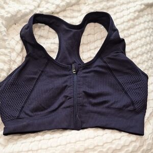 90 Degree By Reflex Dark Blue Sports Bra
